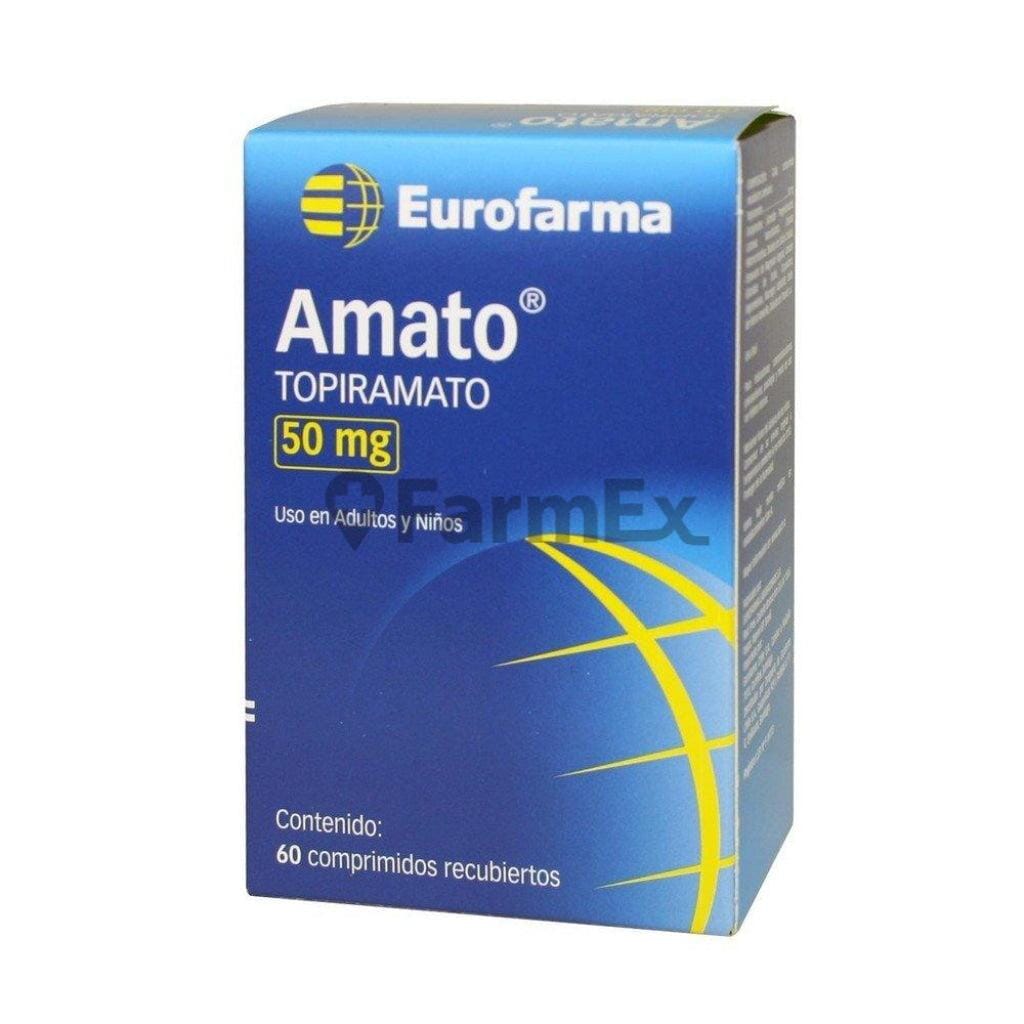 Amato 50 mg x 60 comprimidos "Ley Cenabast" Farmex-BanMedica-Persistente